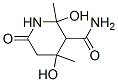 81124-62-1,2,4-dihydroxy-2,4-dimethyl-6-oxopiperidine-3-carboxamide