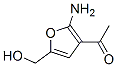 81145-01-9,Ethanone, 1-[2-amino-5-(hydroxymethyl)-3-furanyl]- (9CI)