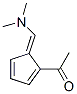 81158-08-9,Ethanone, 1-[5-[(dimethylamino)methylene]-1,3-cyclopentadien-1-yl]-, (E)-