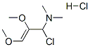 81207-66-1,1-chloro-2,3-dimethoxy-N,N-dimethylallylamine hydrochloride
