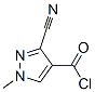 81303-58-4,1H-Pyrazole-4-carbonyl chloride, 3-cyano-1-methyl- (9CI)