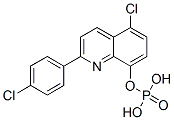 81366-72-5,4-CHLOROPHENYL-5-CHLORO-8-QUINOLINYL HYDROGEN PHOSPHATE