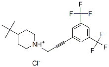 81613-60-7,1-[3-[3,5-bis(trifluoromethyl)phenyl]-2-propynyl]-4-(tert-butyl)piperidinium chloride