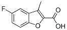 81718-76-5,5-FLUORO-3-METHYL-1-BENZOFURAN-2-CARBOXYLIC ACID