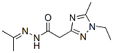 817568-73-3,1H-1,2,4-Triazole-3-aceticacid,1-ethyl-5-methyl-,(1-methylethylidene)hydrazide(9CI)