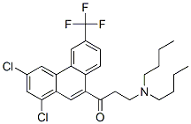 81760-57-8,3-(dibutylamino)-1-[1,3-dichloro-6-(trifluoromethyl)-9-phenanthryl]propan-1-one