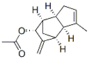 81836-13-7,(3aalpha,4alpha,6alpha,7alpha,7aalpha)-3a,4,5,6,7,7a-hexahydro-3-methyl-5-methylene-4,7-methano-1H-inden-6-yl acetate