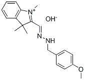 81892-55-9,2-[[(4-methoxyphenyl)methylhydrazono]methyl]-1,3,3-trimethyl-3H-indolium hydroxide