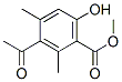 819052-41-0,Benzoic acid, 3-acetyl-6-hydroxy-2,4-dimethyl-, methyl ester (9CI)