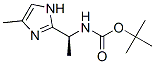 819075-42-8,Carbamic acid, [(1S)-1-(4-methyl-1H-imidazol-2-yl)ethyl]-, 1,1-dimethylethyl ester (9CI)