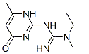 819804-17-6,Guanidine, N-(1,4-dihydro-6-methyl-4-oxo-2-pyrimidinyl)-N,N-diethyl- (9CI)