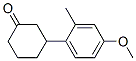 819849-78-0,Cyclohexanone, 3-(4-methoxy-2-methylphenyl)- (9CI)