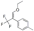 819866-04-1,Benzene, 1-[(1E)-2-ethoxy-1-(trifluoromethyl)ethenyl]-4-methyl- (9CI)