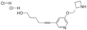 820231-95-6,6-[5-[(2S)-2-AZETIDINYLMETHOXY]-3-PYRIDINYL]-5-HEXYN-1-OL DIHYDROCHLORIDE
