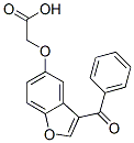 82039-81-4,2-(3-benzoylbenzofuran-5-yl)oxyacetic acid