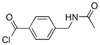 82086-13-3,Benzoyl chloride, 4-[(acetylamino)methyl]- (9CI)