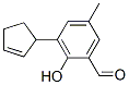 821005-51-0,Benzaldehyde, 3-(2-cyclopenten-1-yl)-2-hydroxy-5-methyl- (9CI)