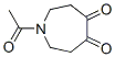 82102-99-6,1H-Azepine-4,5-dione, 1-acetyltetrahydro- (9CI)