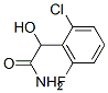 82128-23-2,Benzeneacetamide,  2-chloro-6-fluoro--alpha--hydroxy-