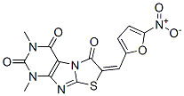 82331-24-6,Thiazolo[2,3-f]purine-2,4,6(1H,3H,7H)-trione,  1,3-dimethyl-7-[(5-nitro-2-furanyl)methylene]-