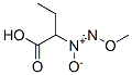 82385-72-6,Butanoic acid, 2-(methoxy-NNO-azoxy)- (9CI)