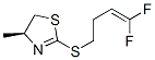 824391-27-7,Thiazole, 2-[(4,4-difluoro-3-butenyl)thio]-4,5-dihydro-4-methyl-, (4S)- (9CI)