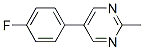 82525-21-1,Pyrimidine, 5-(4-fluorophenyl)-2-methyl- (9CI)