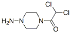 82553-17-1,1-Piperazinamine, 4-(dichloroacetyl)- (9CI)