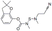 82560-71-2,(2,2-dimethyl-3H-benzofuran-7-yl) N-(2-cyanoethyl-methyl-amino)sulfany l-N-methyl-carbamate