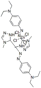 82608-79-5,bis[5-[[4-(diethylamino)phenyl]azo]-1,4-dimethyl-1H-1,2,4-triazolium] tetrachlorozincate(2-)
