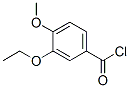 82613-08-9,Benzoyl chloride, 3-ethoxy-4-methoxy- (9CI)