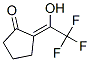 82726-78-1,Cyclopentanone, 2-(2,2,2-trifluoro-1-hydroxyethylidene)-, (Z)- (9CI)