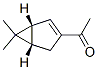 82730-81-2,Ethanone, 1-(6,6-dimethylbicyclo[3.1.0]hex-2-en-3-yl)-, (1R-cis)- (9CI)