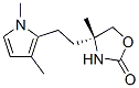 827344-89-8,2-Oxazolidinone,4-[2-(1,3-dimethyl-1H-pyrrol-2-yl)ethyl]-4-methyl-,(4R)-(9CI)