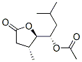 828263-41-8,2(3H)-Furanone,5-[(1S)-1-(acetyloxy)-3-methylbutyl]dihydro-4-methyl-,(4R,5R)-(9CI)