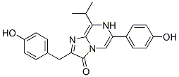 828939-94-2,Imidazo[1,2-a]pyrazin-3(7H)-one,  6-(4-hydroxyphenyl)-2-[(4-hydroxyphenyl)methyl]-8-(1-methylethyl)-
