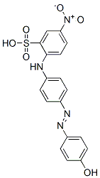 83006-42-2,2-[[4-[(4-hydroxyphenyl)azo]phenyl]amino]-5-nitrobenzenesulphonic acid