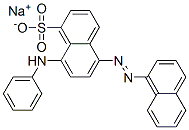 83006-58-0,sodium 5-(1-naphthylazo)-8-(phenylamino)naphthalenesulphonate
