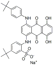 83006-68-2,sodium 5-(tert-butyl)-2-[[4-[[4-(tert-butyl)phenyl]amino]-9,10-dihydro-5,8-dihydroxy-9,10-dioxoanthracen-1-yl]amino]benzenesulphonate