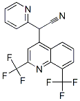 83012-12-8,alpha,2-pyridyl-2,8-bis(trifluoromethyl)quinoline-4-acetonitrile
