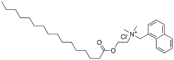 83027-39-8,dimethyl(naphthylmethyl)[2-[(1-oxohexadecyl)oxy]ethyl]ammonium chloride