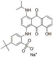 83027-44-5,sodium 5-tert-butyl-2-[[9,10-dihydro-8-hydroxy-4-(isopropylamino)-9,10-dioxoanthryl]amino]benzenesulphonate
