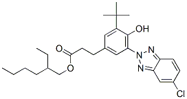 83044-90-0,2-ethylhexyl 3-[3-tert-butyl-4-hydroxy-5-(5-chloro-2H-benzotriazol-2-yl)phenyl]propionate