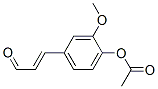 83071-67-4,4-ACETOXY-3-METHOXYCINNAMALDEHYDE