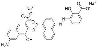 83221-54-9,3-[[4-[(7-amino-1-hydroxy-3-sulpho-2-naphthyl)azo]-1-naphthyl]azo]salicylic acid, sodium salt