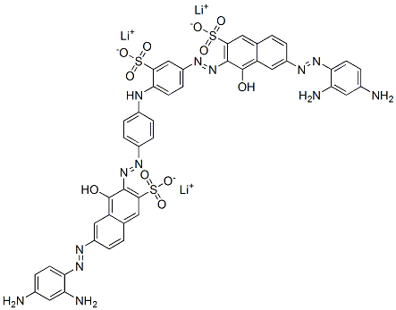 83221-68-5,trilithium 6-[(2,4-diaminophenyl)azo]-3-[[4-[[4-[[7-[(2,4-diaminophenyl)azo]-1-hydroxy-3-sulphonato-2-naphthyl]azo]phenyl]amino]-3-sulphonatophenyl]azo]-4-hydroxynaphthalene-2-sulphonate
