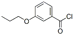 83230-74-4,Benzoyl chloride, 3-propoxy- (9CI)