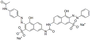 83232-29-5,3-[[4-(acetylamino)phenyl]azo]-4-hydroxy-7-[[[[5-hydroxy-6-(phenylazo)-7-sulpho-2-naphthyl]amino]carbonyl]amino]naphthalene-2-sulphonic acid, sodium salt