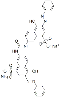 83232-34-2,ammonium sodium 7,7'-(carbonyldiimino)bis[4-hydroxy-3-(phenylazo)naphthalene-1-sulphonate]