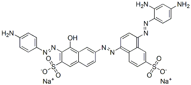 83232-41-1,3-[(4-aminophenyl)azo]-6-[[4-[(2,4-diaminophenyl)azo]-6-sulpho-1-naphthyl]azo]-4-hydroxynaphthalene-2-sulphonic acid, sodium salt